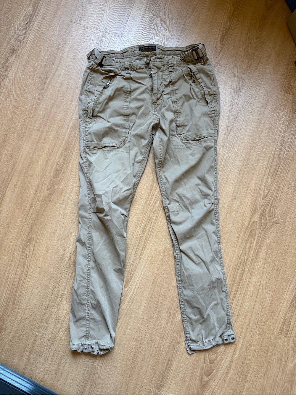 Abercrombie & Fitch Tan Cargo Utility Pants